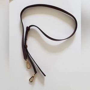 Michael Kors Brown Replacement Crossbody Strap with Gold Hardware